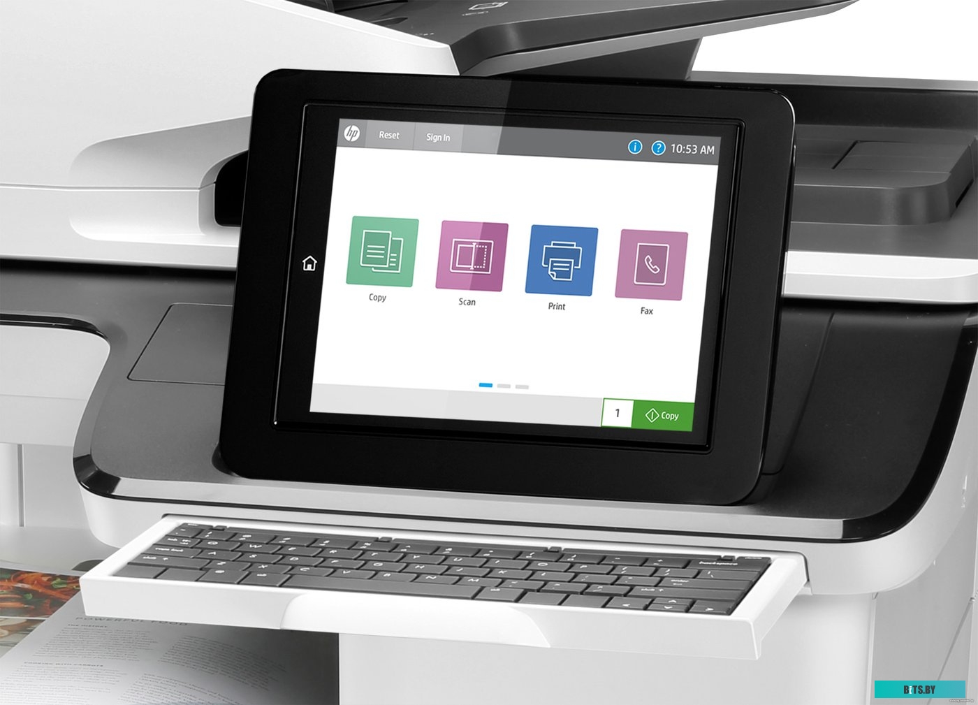 МФУ HP Color LaserJet Enterprise Flow M776z <3WT91A>