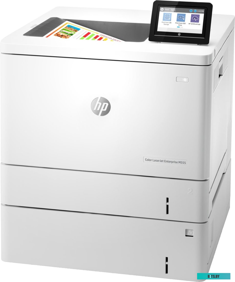 Принтер HP Color LaserJet Enterprise M555x <7ZU79A>