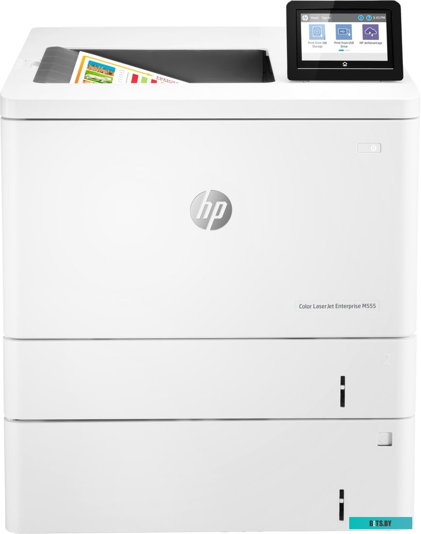 Принтер HP Color LaserJet Enterprise M555x <7ZU79A>