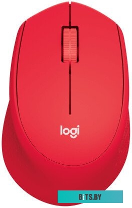 Мышь Logitech M330 Silent Plus (красный) <910-004911>