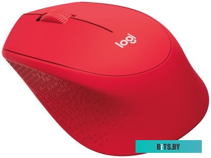 Мышь Logitech M330 Silent Plus (красный) <910-004911>