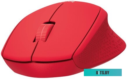 Мышь Logitech M330 Silent Plus (красный) <910-004911>