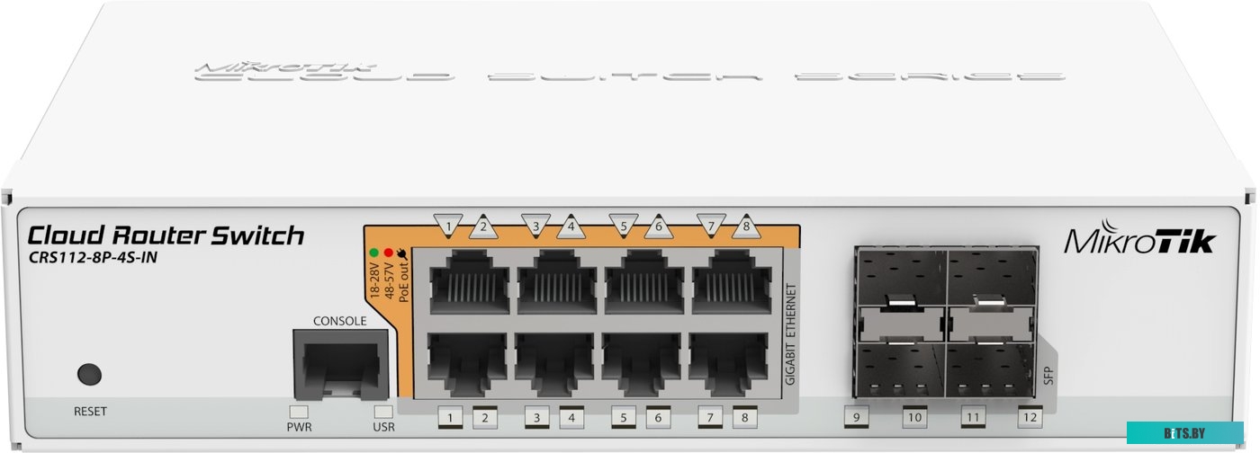 Коммутаторы Mikrotik CRS112-8P-4S-IN