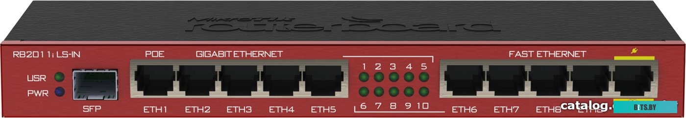Маршрутизатор Mikrotik RouterBOARD 2011iLS-IN (RB2011iLS-IN)