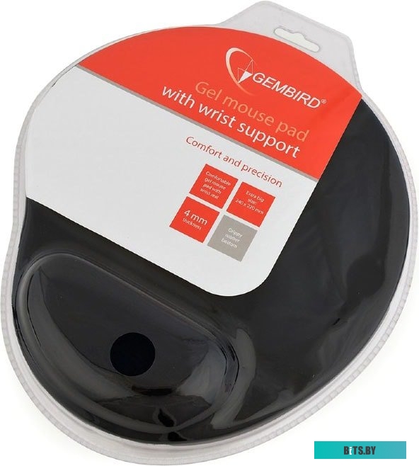 Коврик Gembird MP-GEL-BK