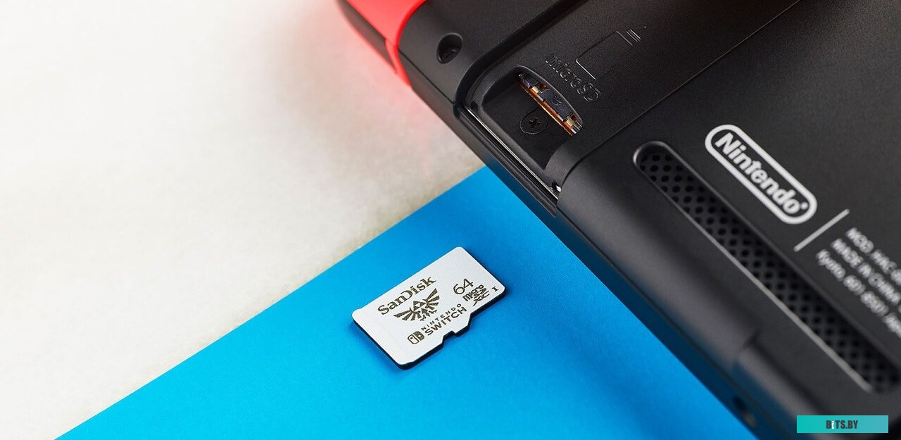 Карта памяти SanDisk For Nintendo Switch microSDXC SDSQXAT-064G-GNCZN 64GB <SDSQXBO-064G-ANCZA>