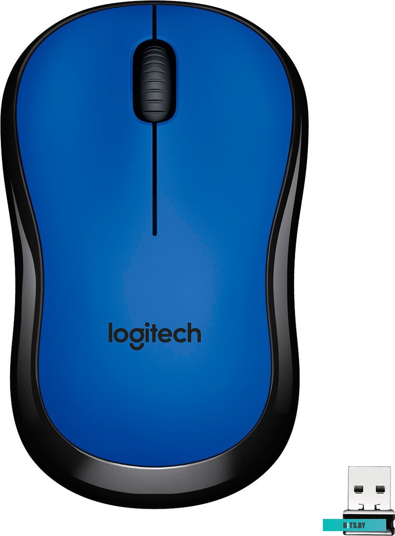 Мышь Logitech M220 Silent (синий) [910-004879]