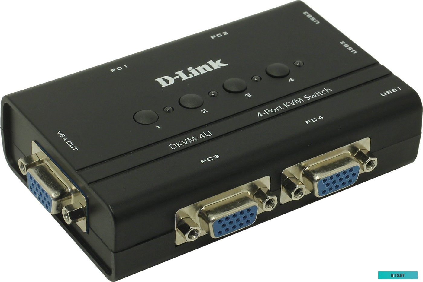 KVM переключатель D-Link DKVM-4U/C2A