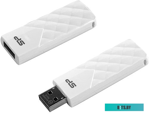 USB накопитель (Флешка) Silicon Power Blaze B03 64GB (белый) <SP064GBUF3B03V1W>