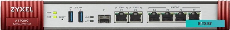 Межсетевой экран Zyxel ZyWALL ATP200 <ATP200-RU0102F>
