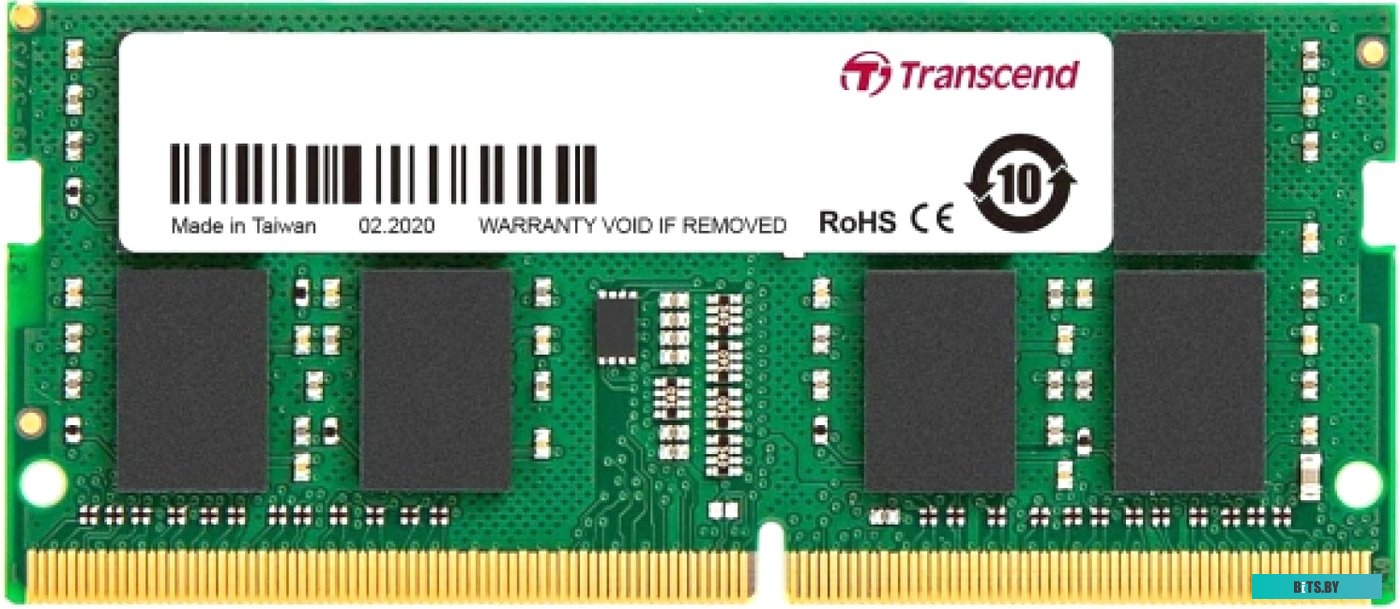 Модуль памяти Transcend JetRam 8GB DDR4 SODIMM PC4-25600 JM3200HSG-8G
