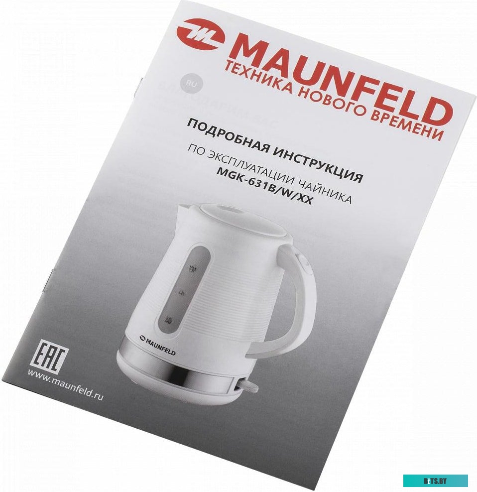 Электрочайник MAUNFELD MGK-631W