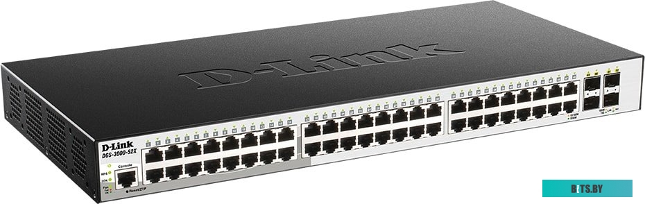 Управляемый коммутатор 2-го уровня D-Link DGS-3000-52X/B2A