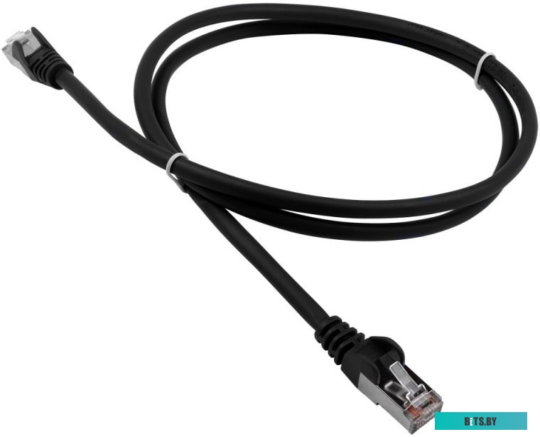 Кабель Lanmaster LAN-PC45/S5E-0.5-BK