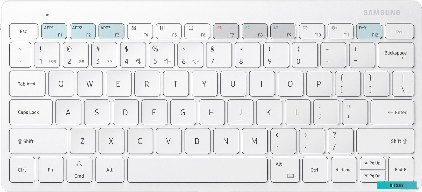 Клавиатура Samsung Trio 500 (белый) <EJ-B3400BWRGRU>