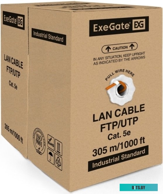 Кабель ExeGate UTP4-C5e-CU-S24-IN-LSZH-OR-305 UTP <EX281820RUS>