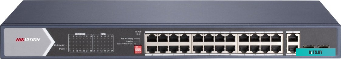 Коммутатор Hikvision DS-3E0528HP-E