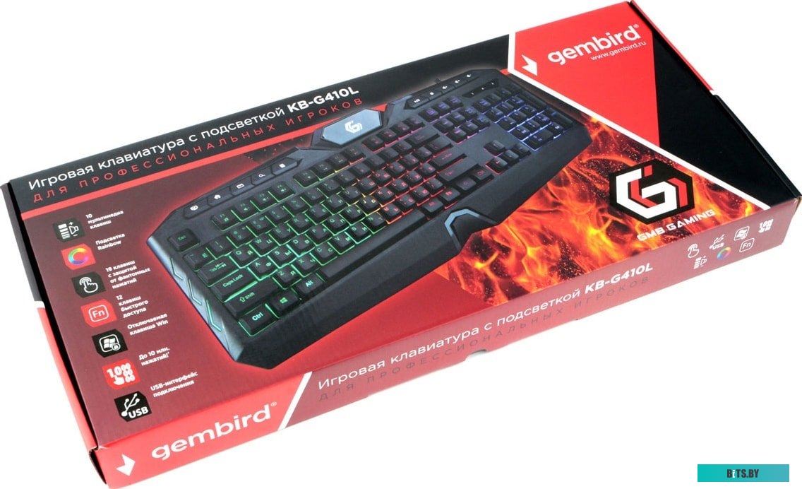 Клавиатура Gembird KB-G410L