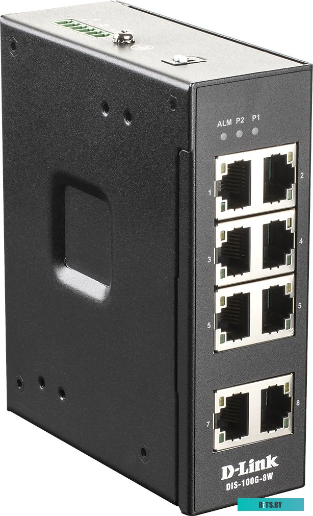 Неуправляемый коммутатор D-Link DIS-100G-8W/A1A