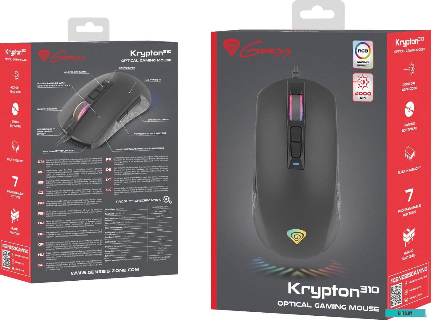 Мышь Genesis Krypton 310 <NMG-1733>