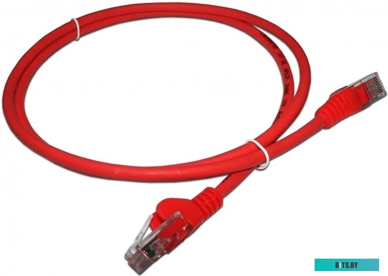 Кабель Lanmaster LAN-PC45/U5E-5.0-RD