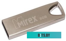 USB накопитель (Флешка) Mirex Intro 16GB (серебристый) <13600-ITRNTO16>
