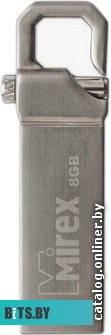 USB накопитель (Флешка) Mirex Crab 8GB (серебристый) <13600-ITRCRB08>