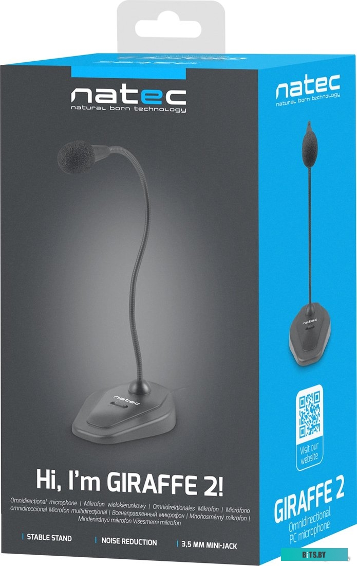 Микрофон Natec Giraffe 2 <NMI-1563>