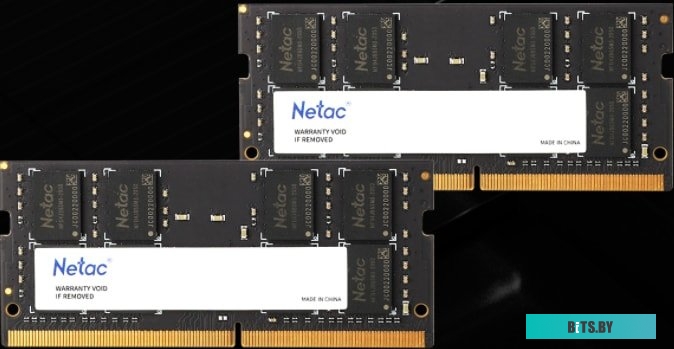 Оперативная память Netac Basic 16GB DDR4 SODIMM PC4-25600 NTBSD4N32SP-16
