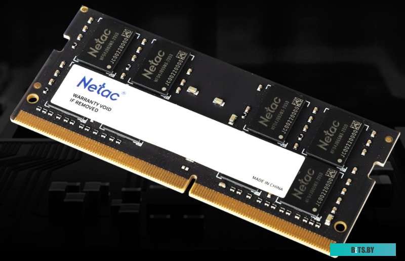 Оперативная память Netac Basic 16GB DDR4 SODIMM PC4-25600 NTBSD4N32SP-16