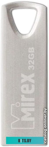 USB накопитель (Флешка) Mirex Intro 32GB (серебристый) <13600-ITRNTO32>