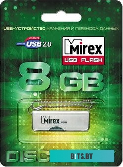 USB накопитель (Флешка) Mirex TURNING KNIFE 8GB (13600-DVRTKN08)