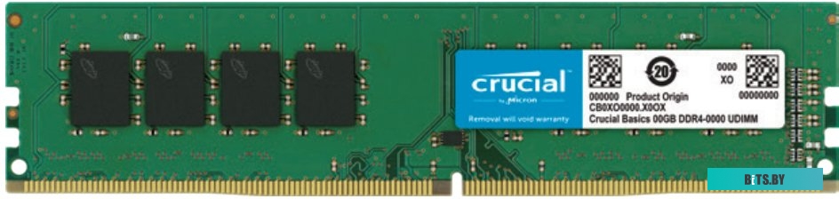 Модуль памяти Crucial 16GB DDR4 PC4-21300 CB16GU2666
