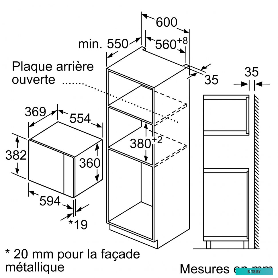 Микроволновая печь Bosch BFL550MB0