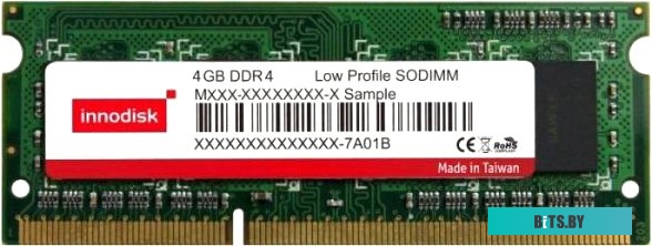 Оперативная память Innodisk 4ГБ DDR4 2400 МГц M4SS-4GSS3C0J-E