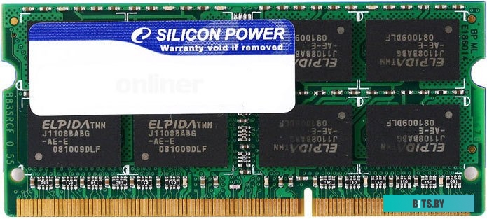 Модуль памяти Silicon Power DDR3 4Gb 1600MHz PC3-12800 SP004GBSTU160N02