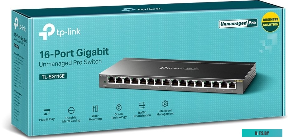 Коммутатор TP-Link TL-SG116E