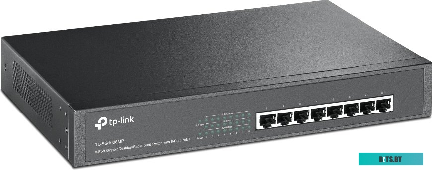 Коммутатор TP-Link TL-SG1008MP