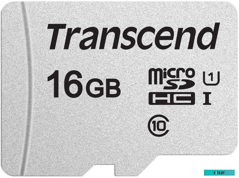 Карта памяти Transcend microSDHC 300S 16GB <TS16GUSD300S>