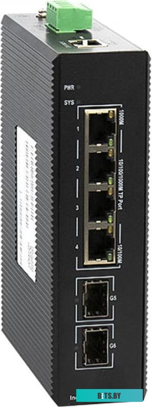 Индустриальный коммутатор BDCOM IES200-V25-2S4P