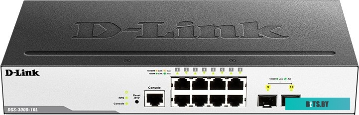 Коммутатор D-Link DGS-3000-10L/B1A