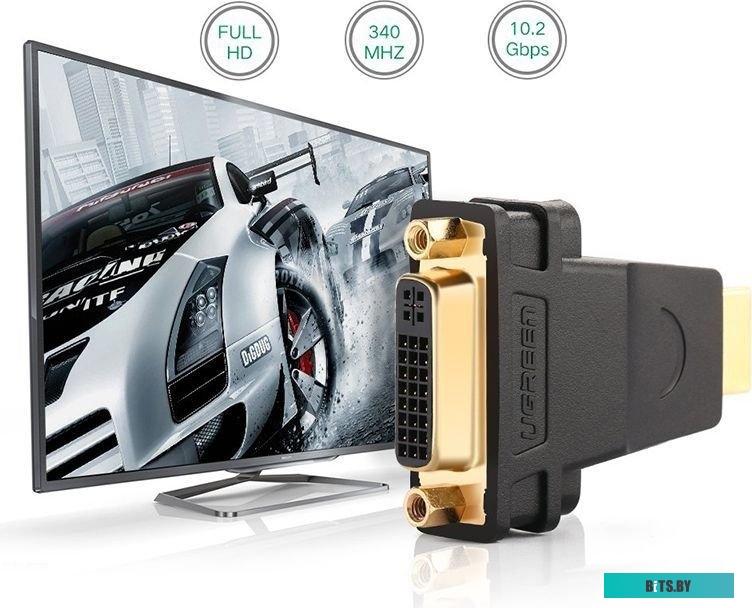 Адаптер Ugreen HDMI - DVI-I 20123