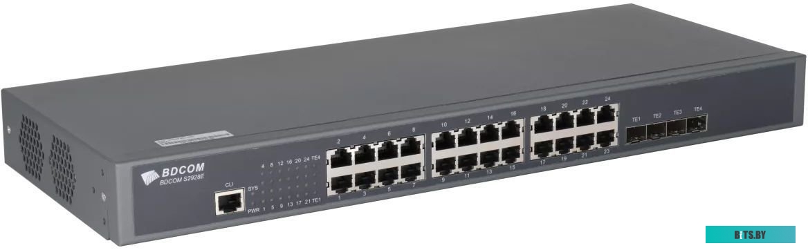 Управляемый коммутатор 3-го уровня BDCOM S2900-24T4X
