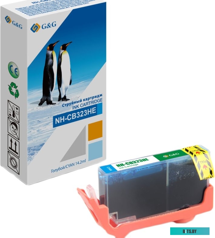 Картридж струйный G&G NH-CB323HE NH-CB323HE.