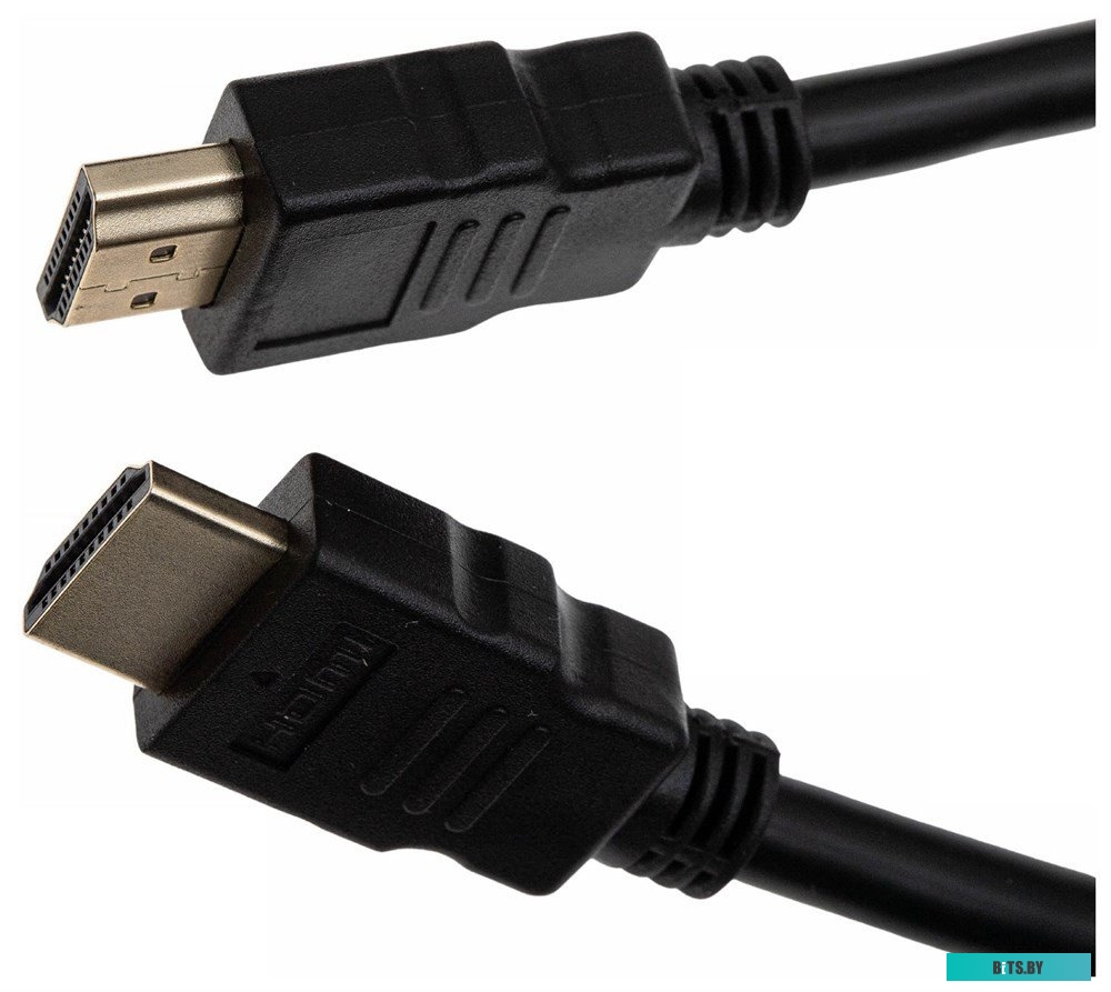 CS-HDMI.1.4-1.8 Кабель аудио-видео Cactus CS-HDMI.1.4-1.8 HDMI (m)/HDMI (m) 1.8м. позолоч.конт. черный