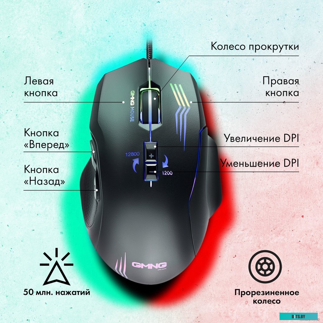 Мышь GMNG 930GM 1651283.