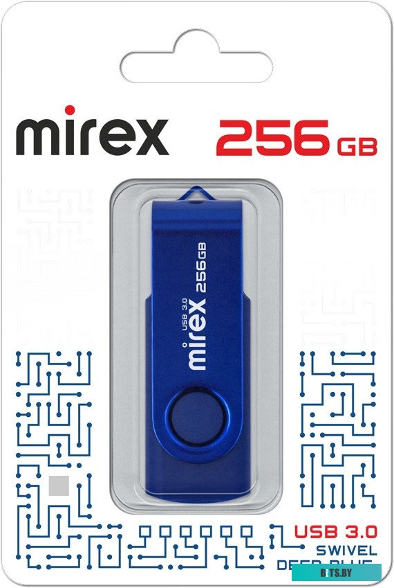 Флеш-накопитель Mirex Color Blade Swivel 3.0 256GB 13600-FM3BS256