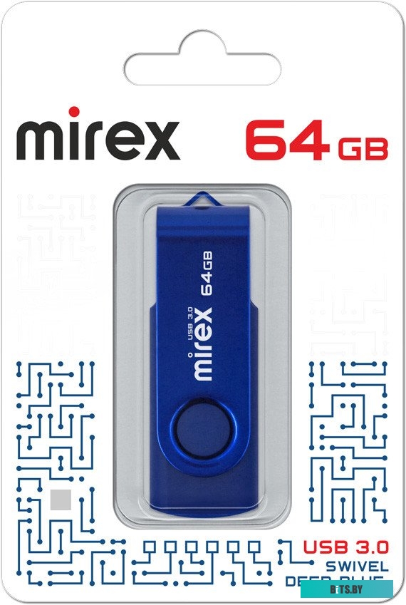 USB Flash Mirex Color Blade Swivel 3.0 64GB 13600-FM3BSL64