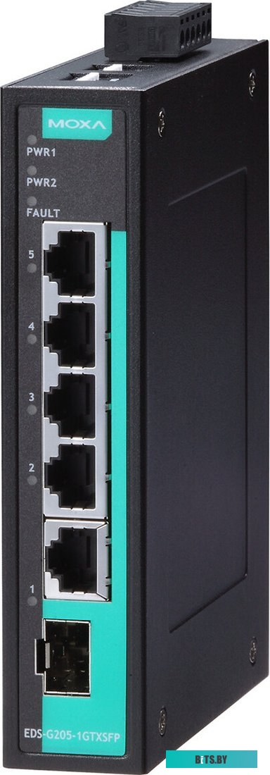 Промышленный неуправляемый коммутатор MOXA EDS-G205-1GTXSFP-T