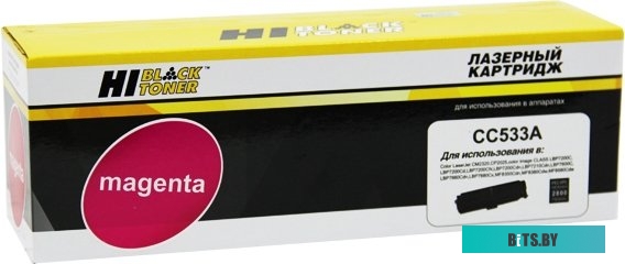 HB-CC533A/№ Картридж Hi-Black (HB-CC533A/№ 718) для HP CLJ CP2025/CM2320/Canon LBP7200, M, 2,8K HB-CC533A (аналог HP CC533A, Canon 718M)